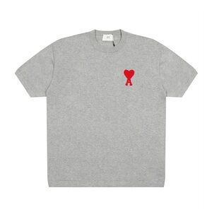 Ami Classic Heather Gray Crewneck Sweater